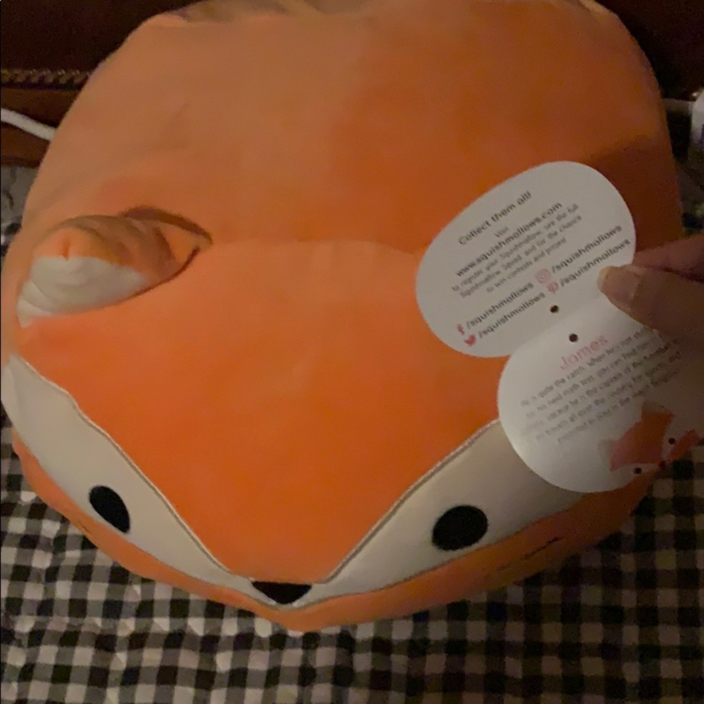 Squishmallows 12 inch stackable Fox James
